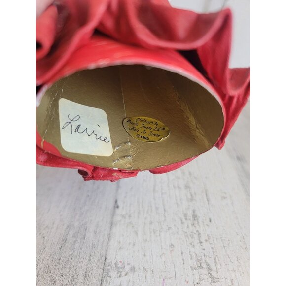 Clothtique possible dreams vintage Mrs Claus tree topper Xmas 1993 - Picture 6 of 6